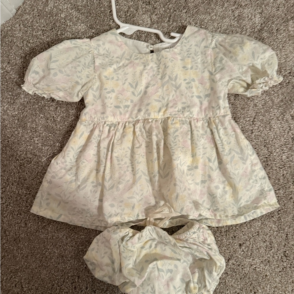 Jamie Kay Pastel Floral Baby Dress